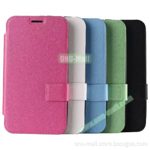 Hot selling Silk Texture TPU and PU Leather with card slots wallet leather case for Asus zenfone 2